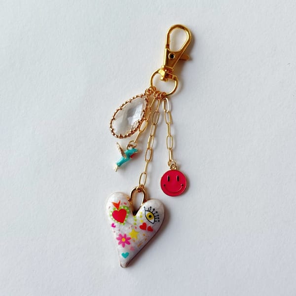 Color Me Happy Bag Charm — The Charm Shop