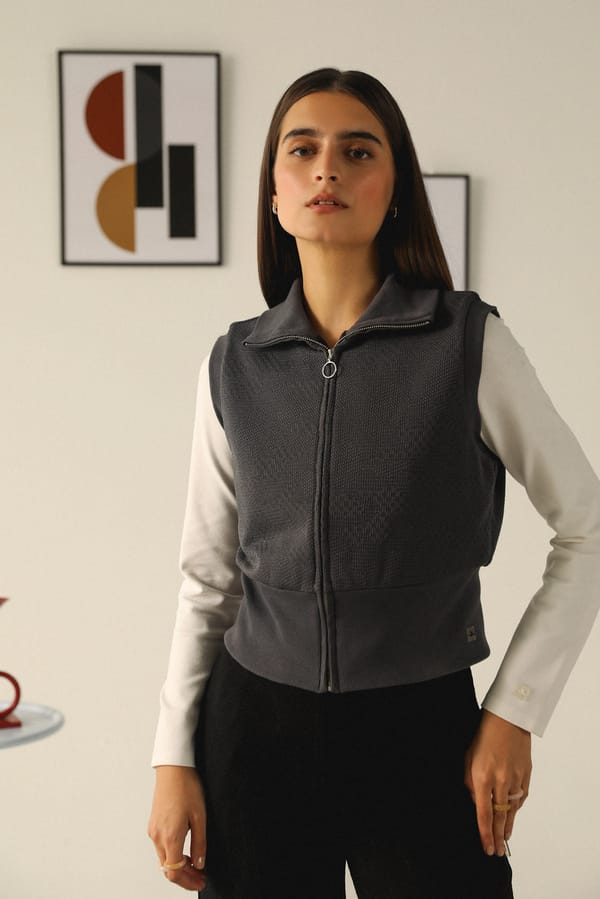 Ebony Weave Jacket — Muvazo