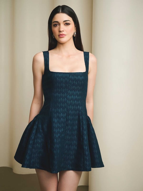 Emerald Midi Dress — AUBURBAN