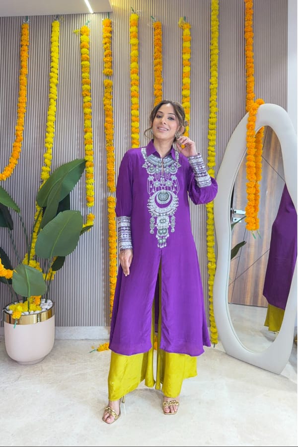 Zaira - Tunic Set — Surkh Syahi