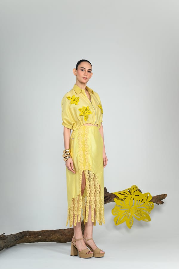 Summer Lime Skirt Set — The Dramebaaz Company