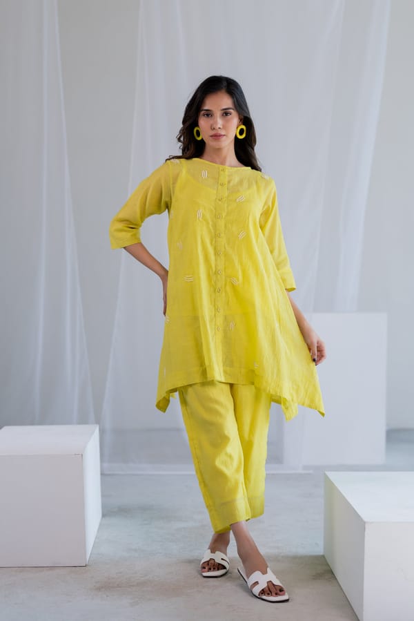 Lime & zest Co - Ord Set — Silai studio