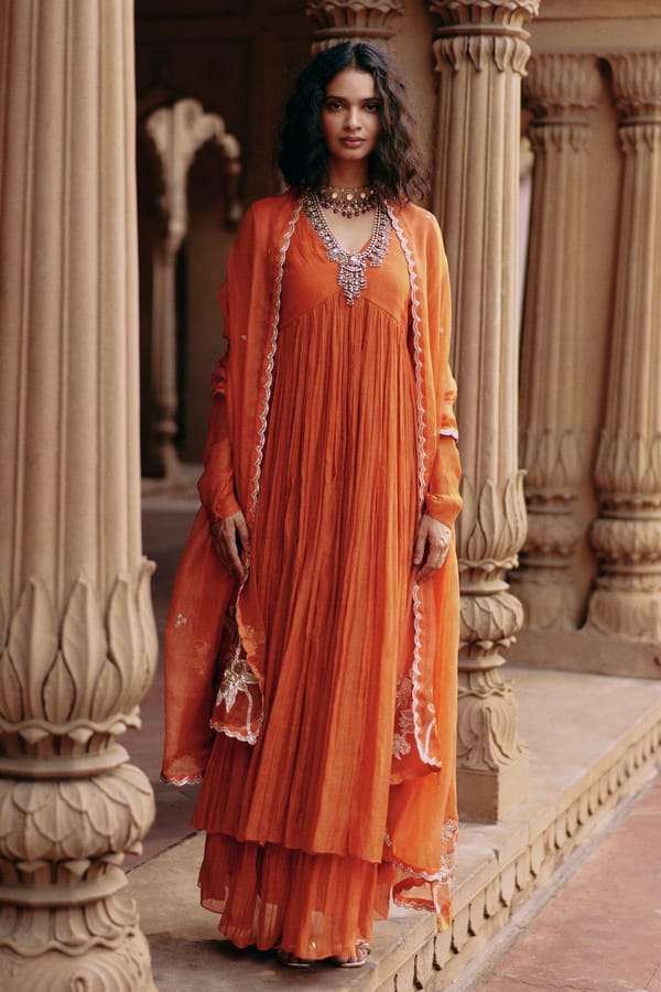 Leigh Anarkali Set — Paulmi and Harsh