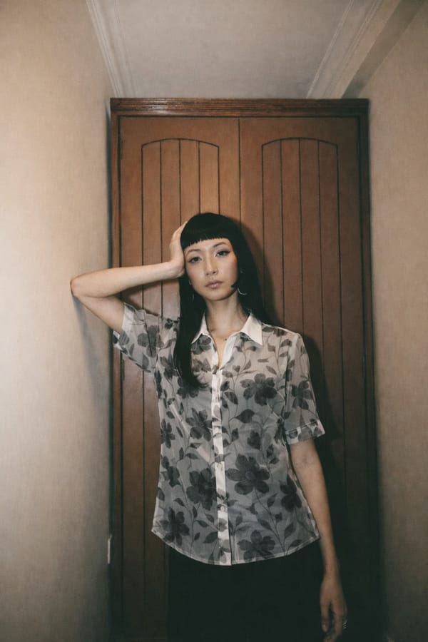 ATBW - AN Floral Sheer Shirt — ATBW