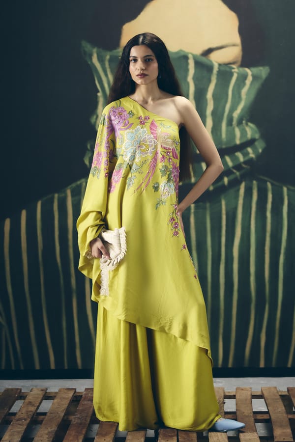 Natsu Co-ord Set-YELLOW — Paulmi and Harsh