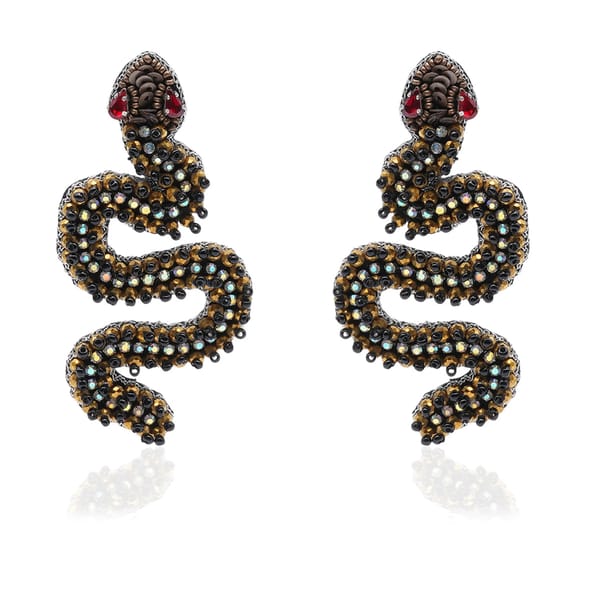 Ssslay Snake Earrings — APT Forever