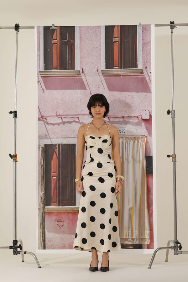 Espresso Martini Polka Dot Top — The Clothing Factory