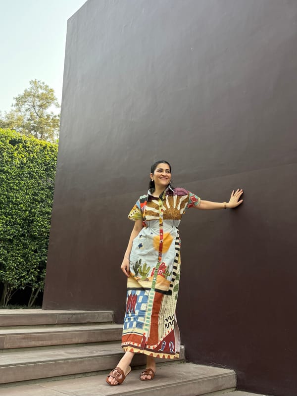 Alessia Dress In Encanto Print — GAIMA LABEL