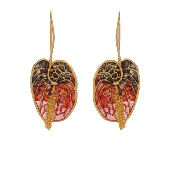 Anthurium Earrings — Azga