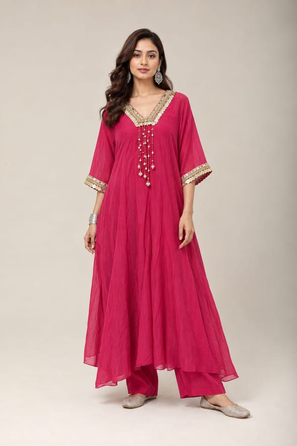 Glass Neck Kaftan — Kyra