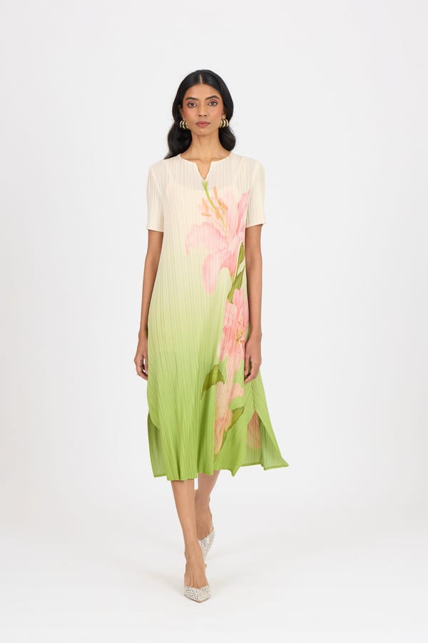 Vittoria Dress — Scarlet Sage