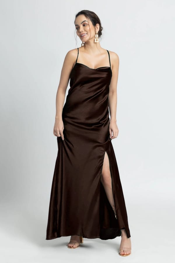 Cowl Maxi Dress — Julo