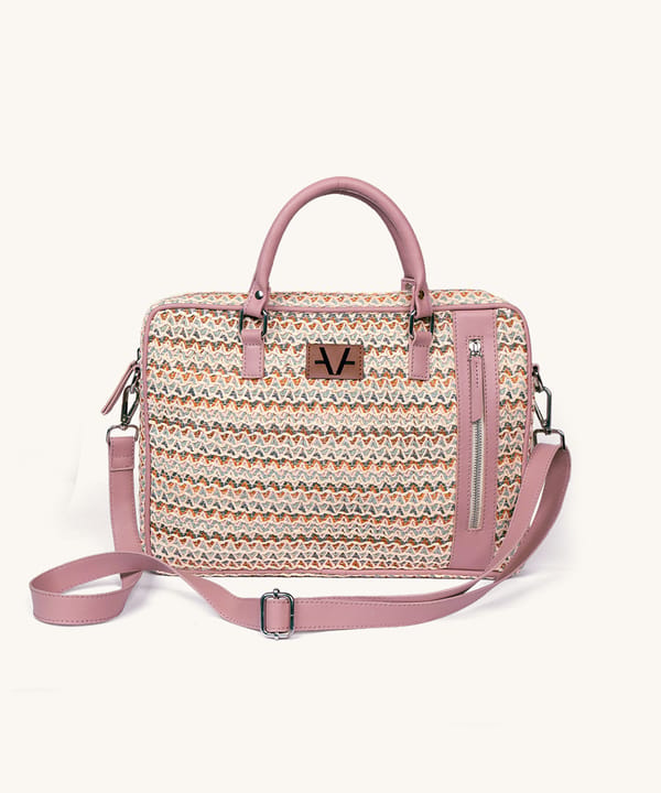 Blush Bloom Laptop Bag — Avake