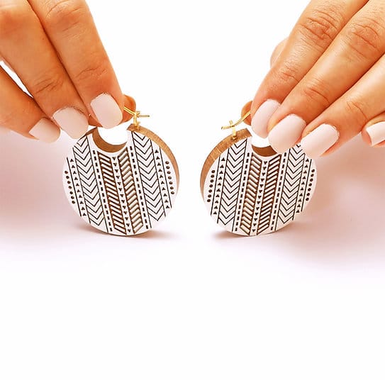 Who made your Jewellery Earrings — Satat