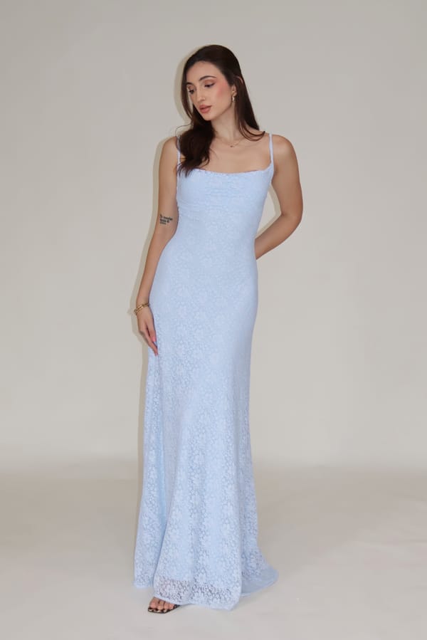 Blossom Dress - (Sky) — Select Staples