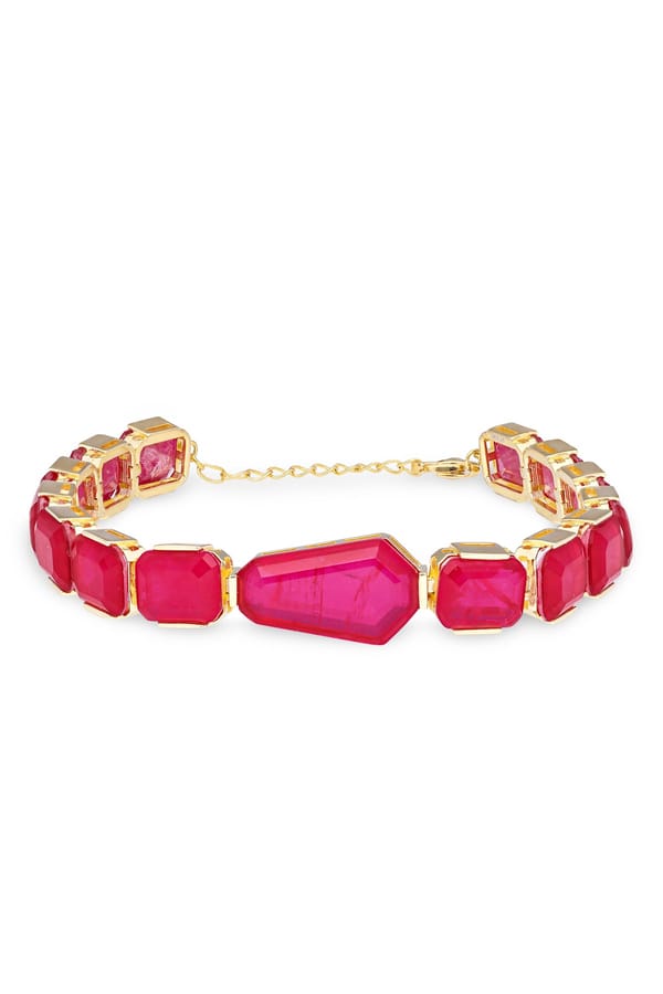 Cerise Desert Dunes Tennis Bracelet — Miss Jo