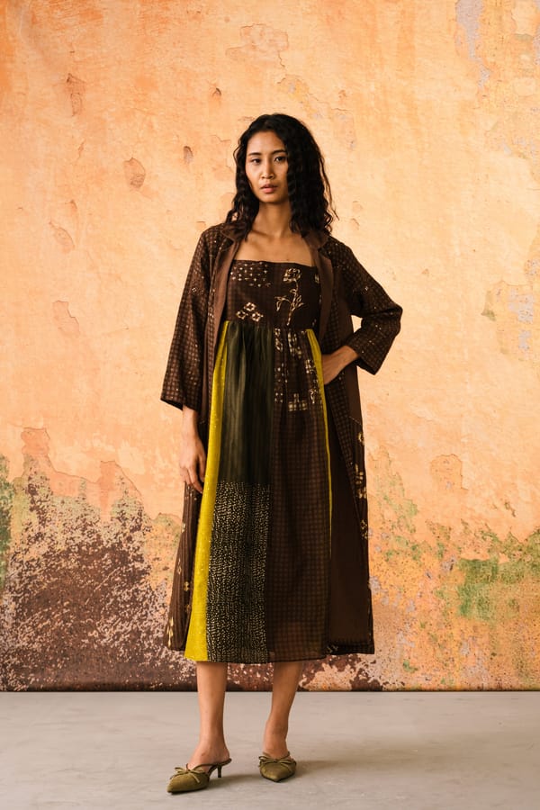 Nerissa Dress With Riva Jacket — Arcvsh Pallavi Singh