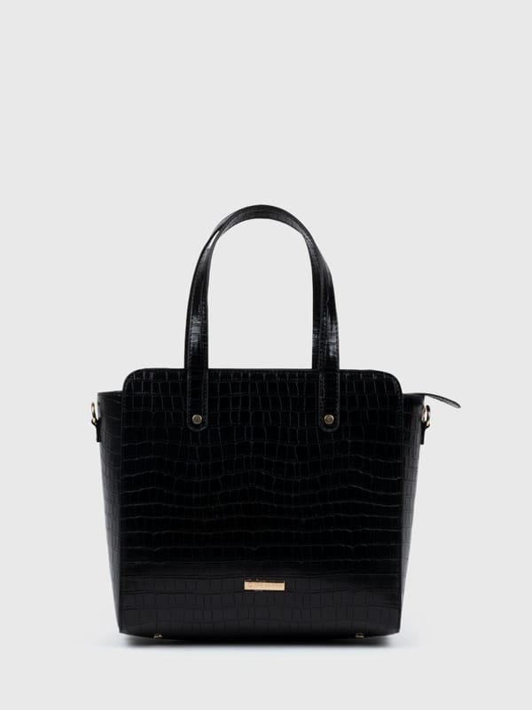 Beyond+ Mini Croco Black — The Gusto