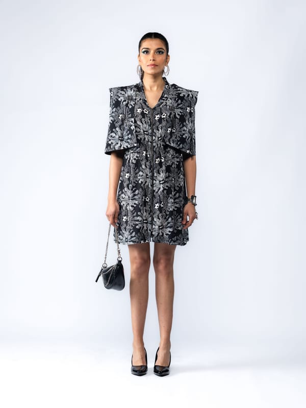 Aisling Cape Dress — Ang-sa