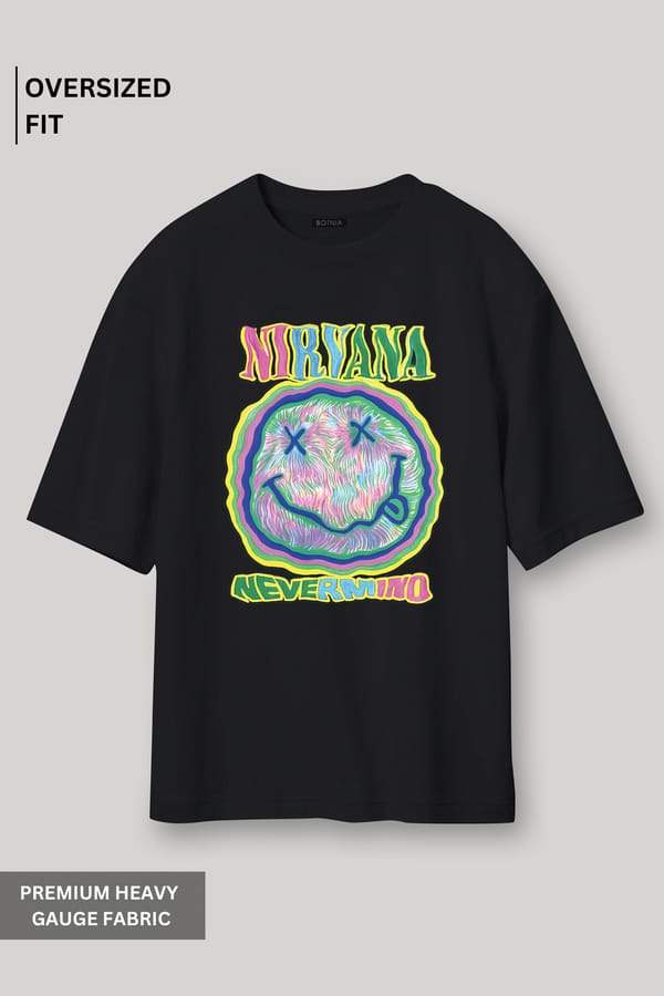 Nirvana Nevermind 2.O Oversized T-Shirt — Botnia