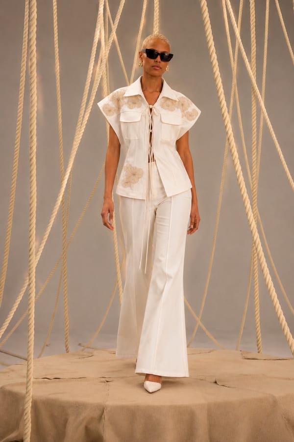 White Harper Coord Set — AKSH