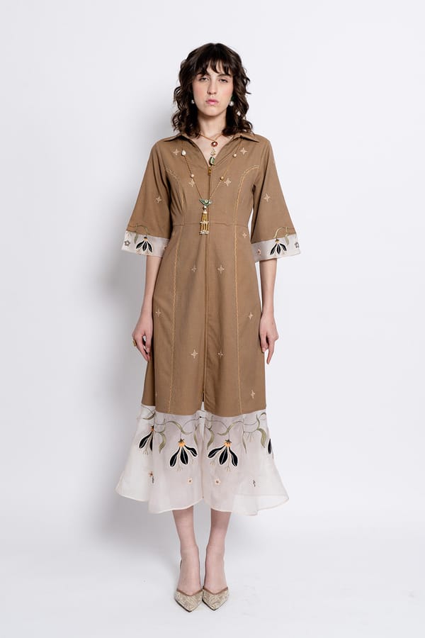 Laya - Brown Dress — Love Kiki
