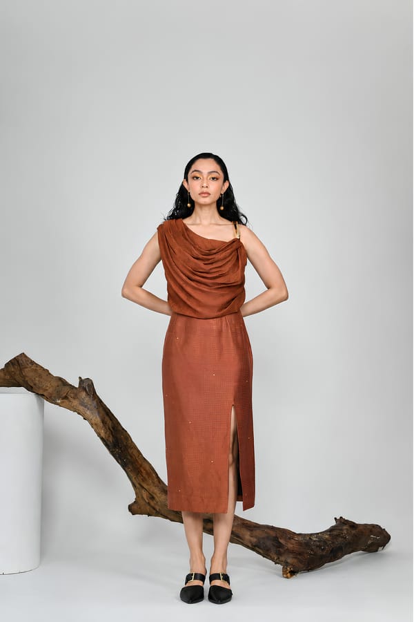 Dust & Gold Skirt — The Dramebaaz Company