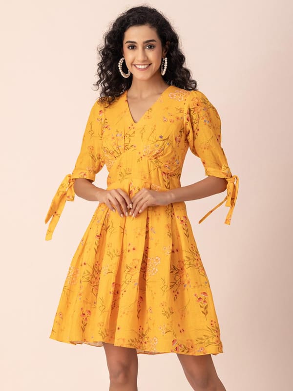 SunnyHue Hemp Mini Dress — EWOKE STUDIO