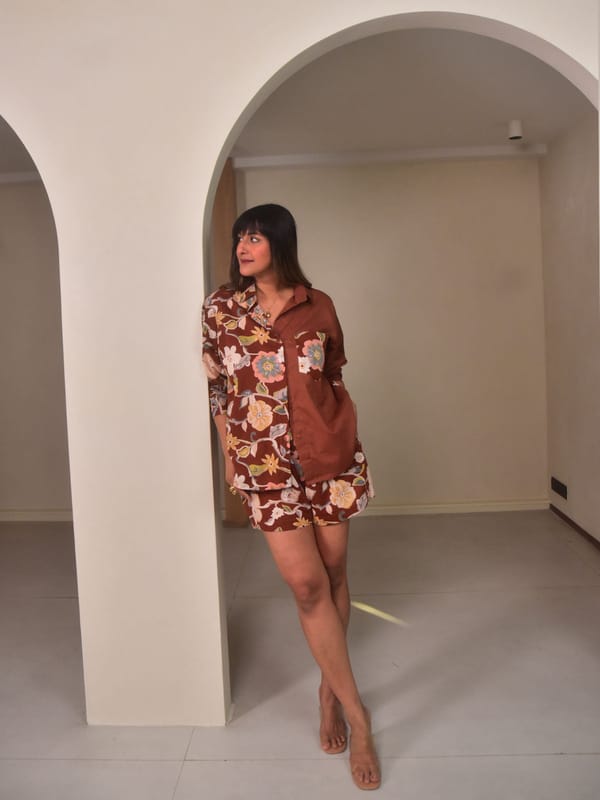Sola Co-ord Set — Why So Blue