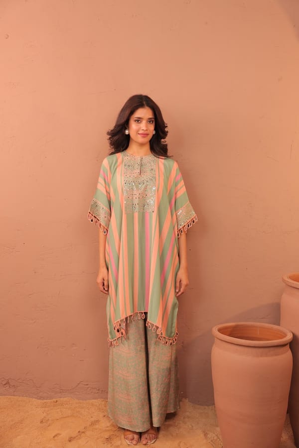 Cassata - Kaftan Set — Surkh Syahi