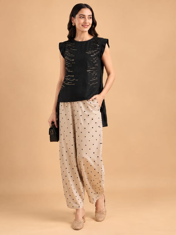 Sequence Embroidered Top — ANISETTE