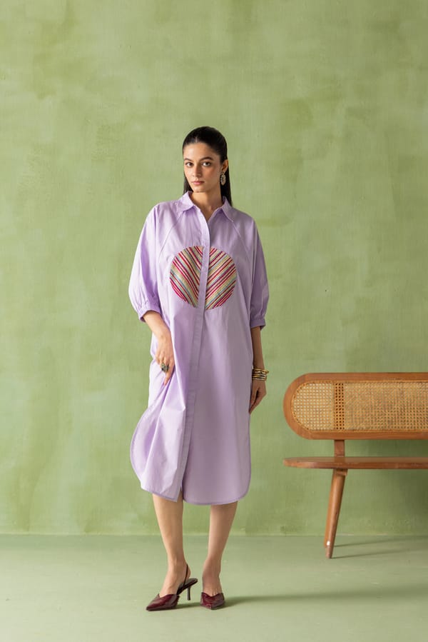 Dia Dress Split Circle — Eko Clothing