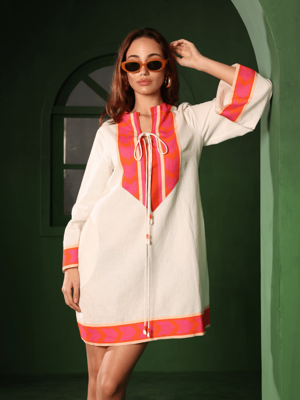 Shell Kaftan Dress — GUAPA