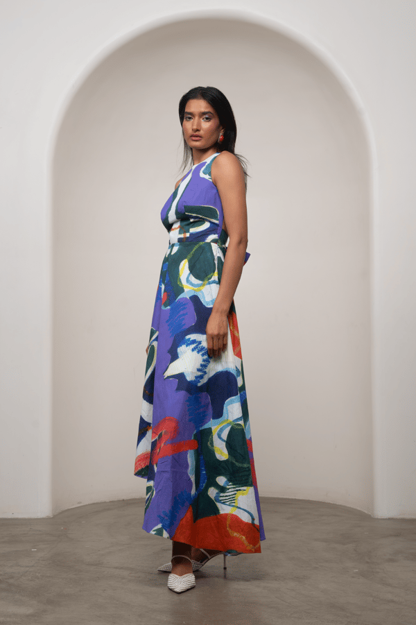 Varen Tie-Up Dress — ADVAIT