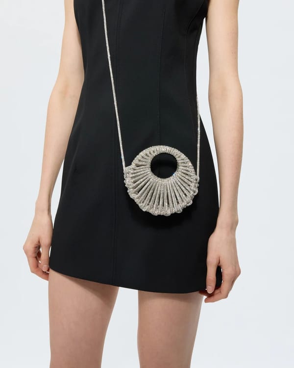 Sara Mini Circle Silver — Forever Noor