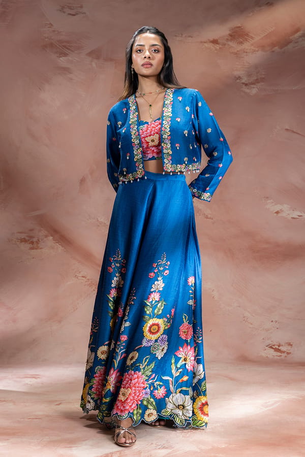 Baghira Embroidered Lehenga Set — SOUP by Sougat Paul