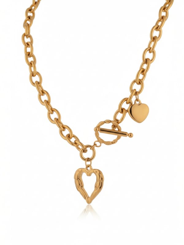 Lariat Heart Necklace — Cao Jewellery