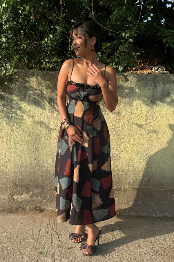 Desert Bloom Dress — ORGANIQUE