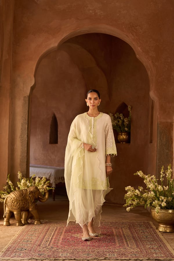 Ruhi - Short Kurta And Dhoti — Sheetal Batra