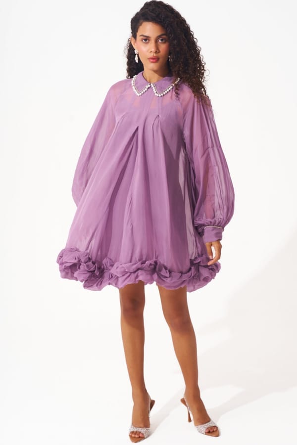Organza Swing Dress — Western Era