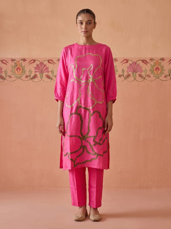 Co-ord Sets Pink S-63 — Azu
