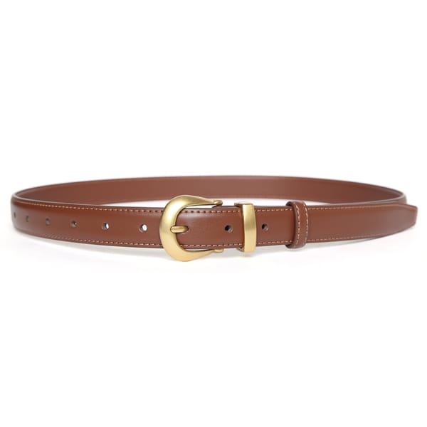 Classic Brown Women's Belt — SSN Belts