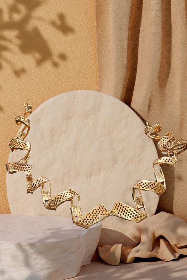 Spiralle Neckpiece — GAURISH BESPOKE JEWELLERY