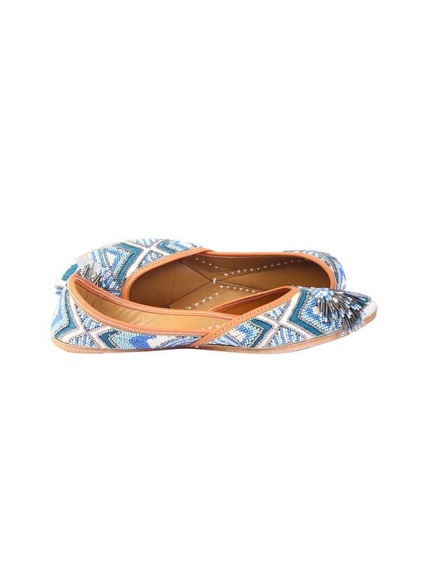 Willow Blue Jutti — 5 Elements