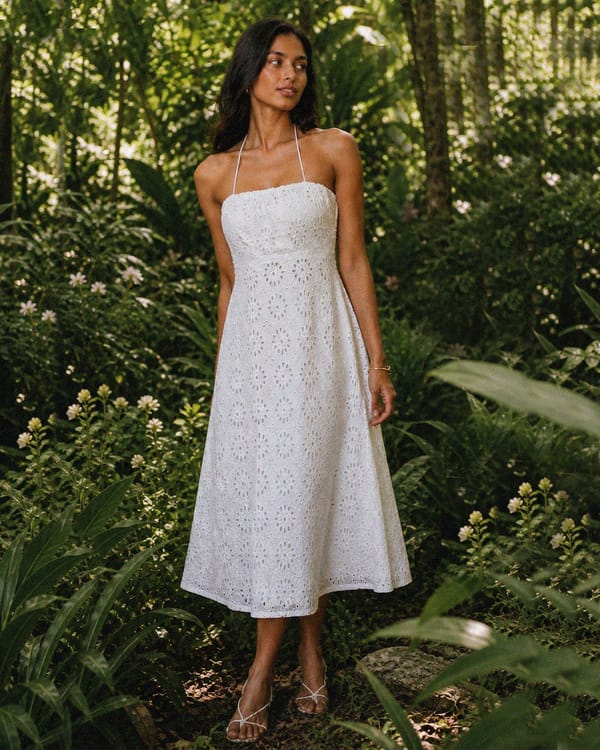 Schiffli Dress — Akirah