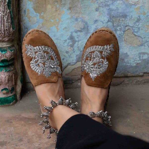Ottoman Espadrilles Flats — PARI PARI