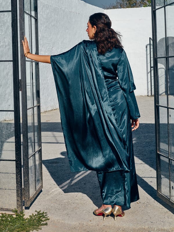 Jade Drape Gown — HOUSE OF FETT
