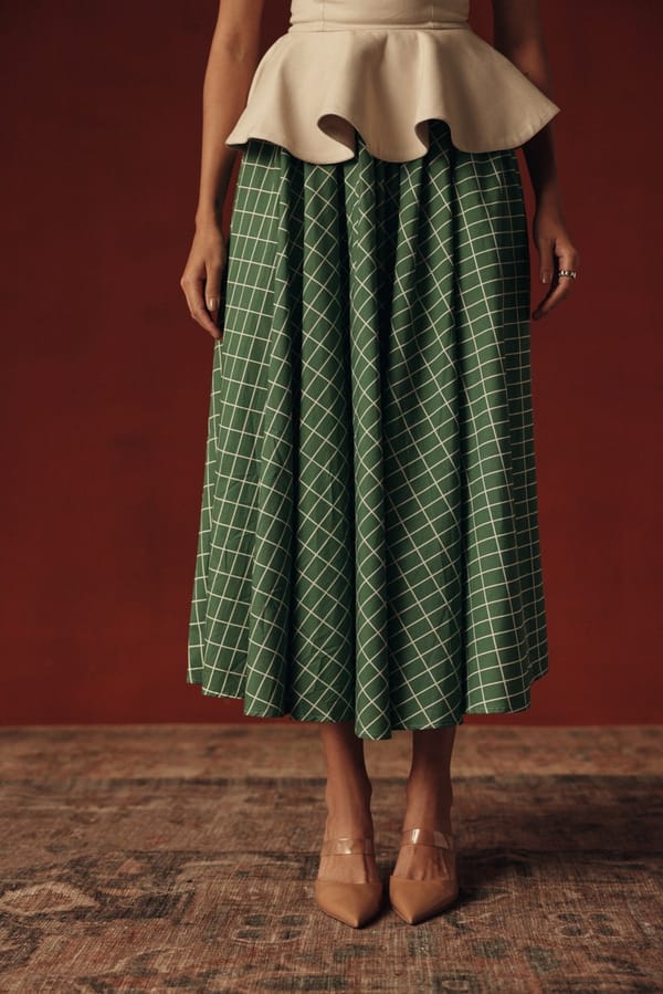Eventail Skirt — Sage by Mala