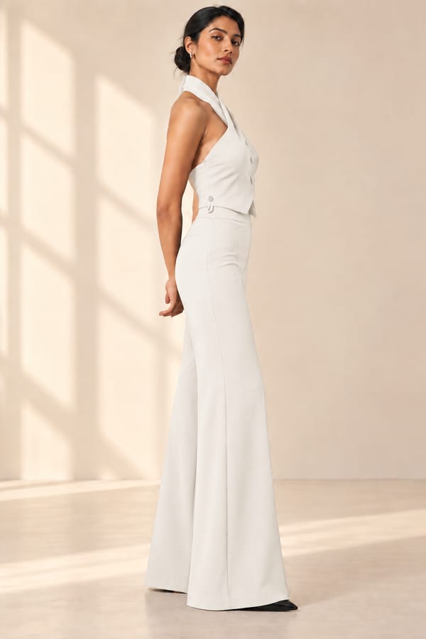 Halter Neck Vest - Regal (White) — Orthodox