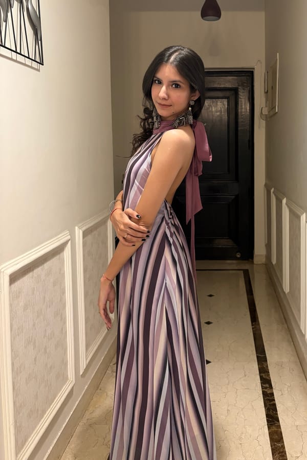 Stripes of Lavender — Tamie Clothing